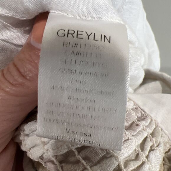 Greylin Jumpsuit Women XS Striped Sleeveless Wide Leg Classic Spring Summer - Picture 11 of 15